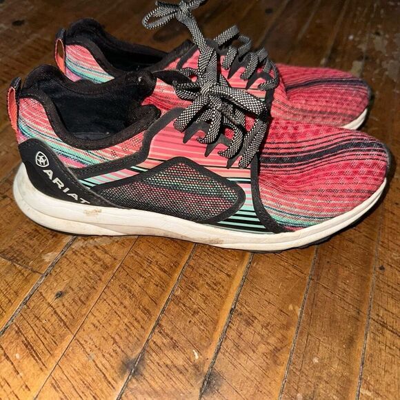 Ariat Fuse colorful cowboycore western lace up sneakers - Picture 3 of 6